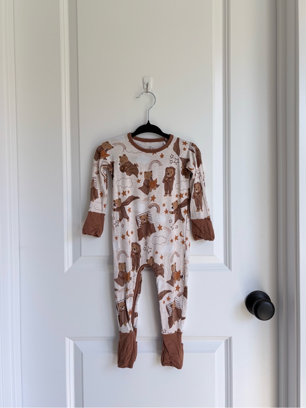 Little Sleepies “Beary Sleepy” Bamboo Crescent Zippy